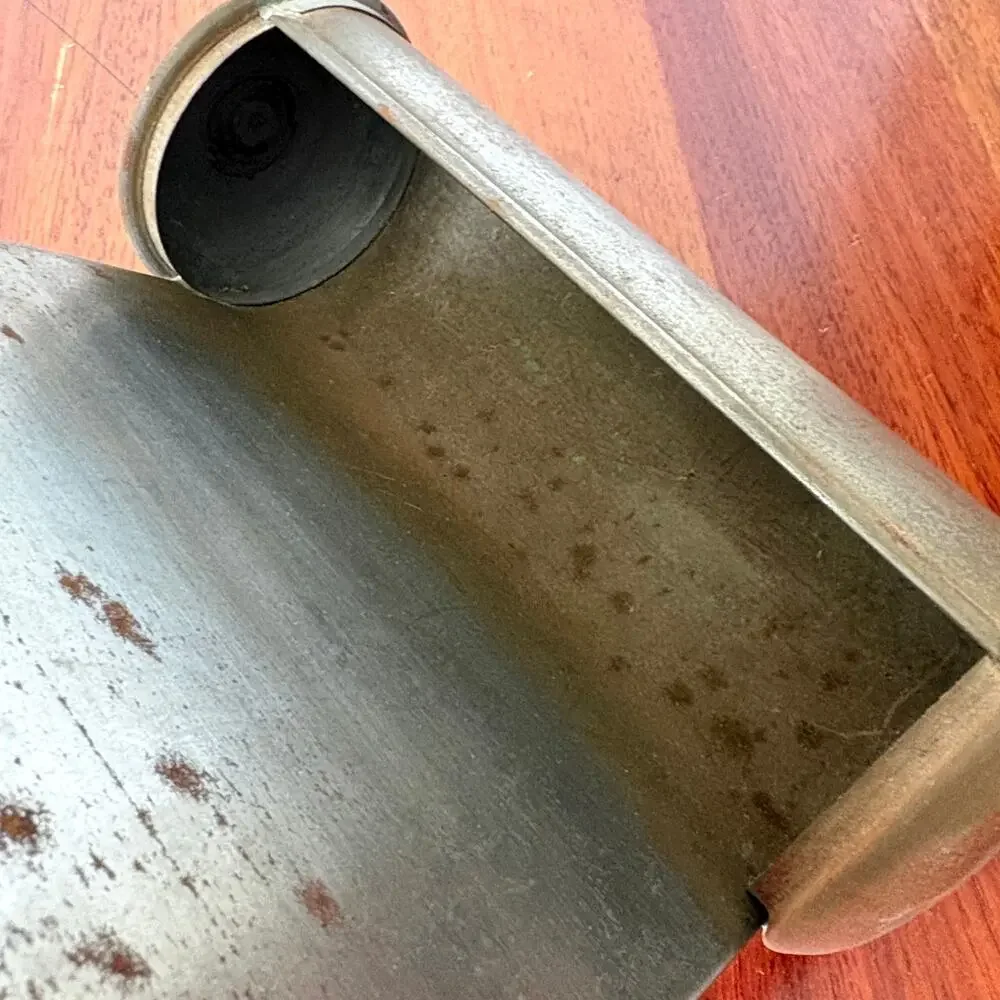 Vintage Metal Match Holder Wall Mount Fireplace Rustic Farmhouse Decor